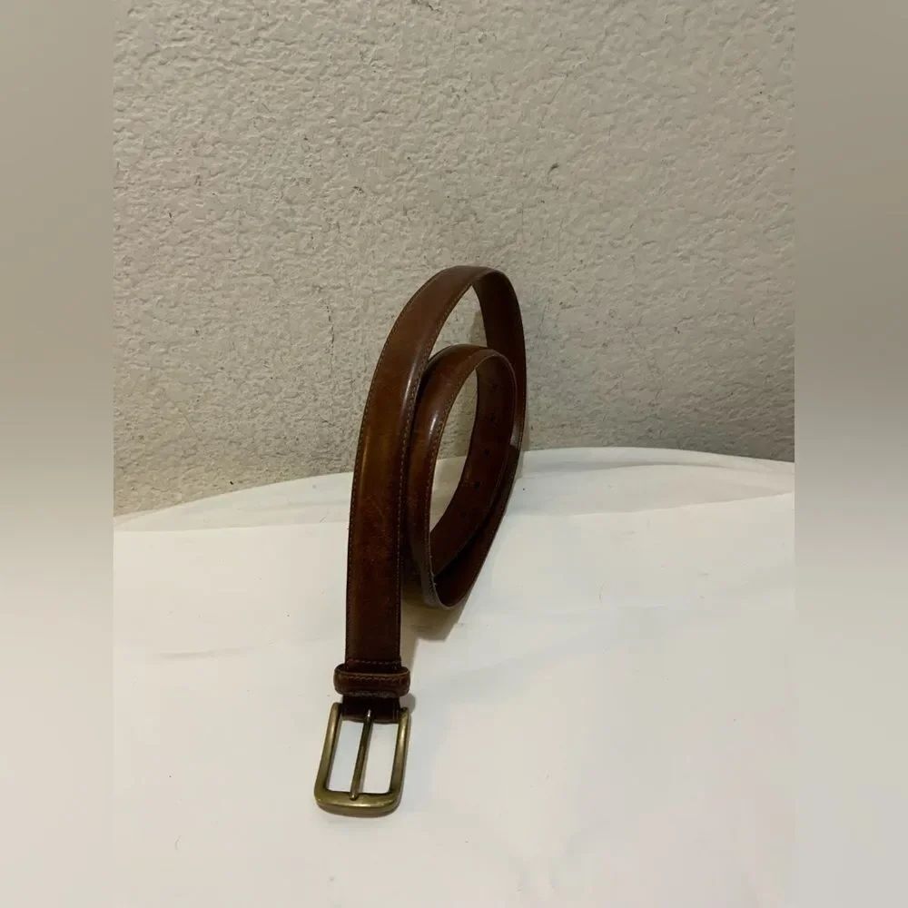 Vintage Coach 5923 Sienna Leather brown Belt, Size 38/95